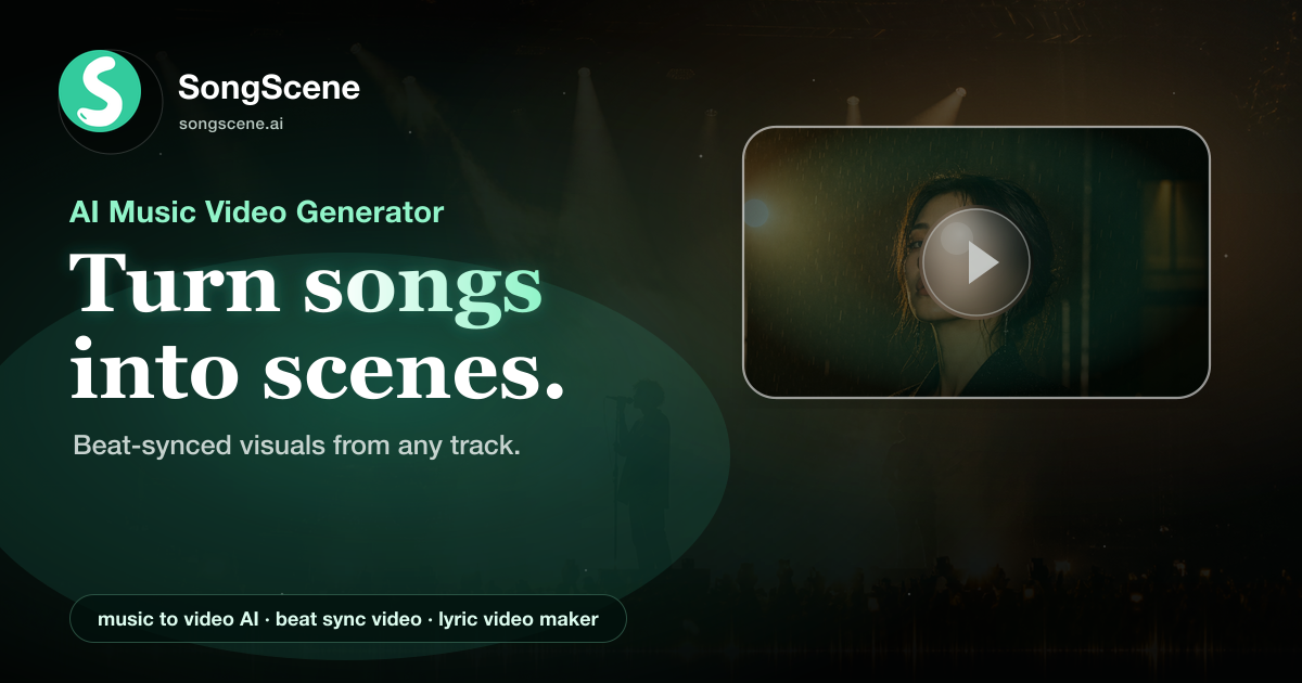AI music video generator โ no editing, just your song